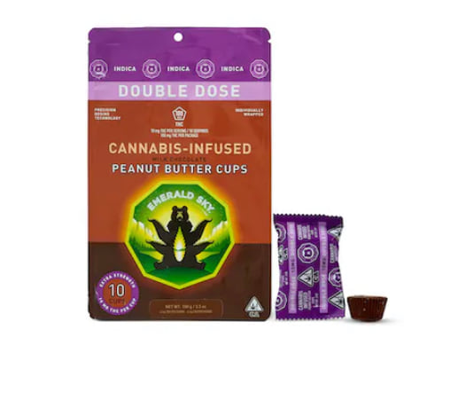 Indica Peanut Butter Cups - 10pk 100mg