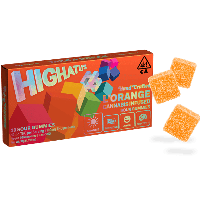 L'Orange | 100mg Sour Gummies