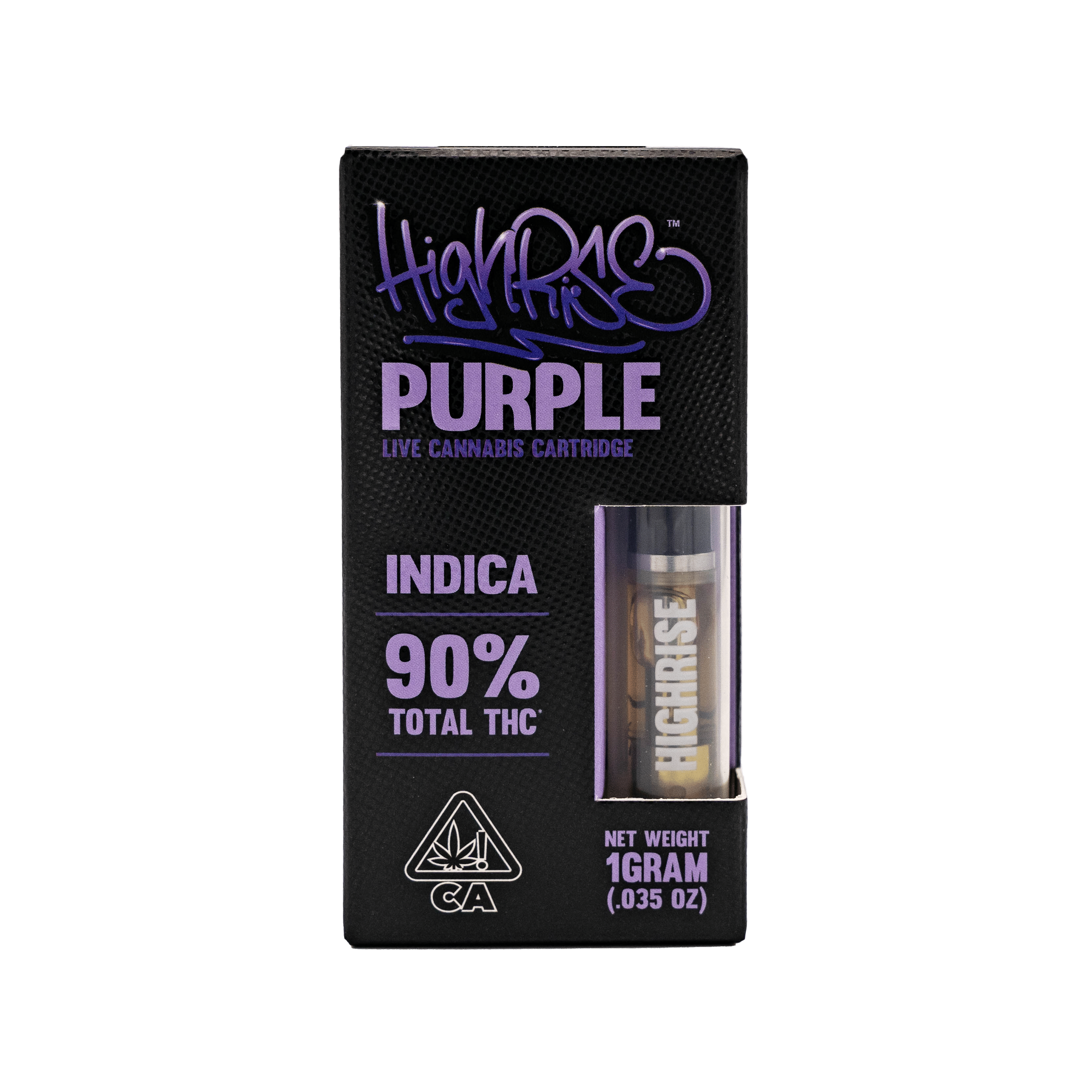 Purple Live Cartridge - HighRise - Gram - $25 - Cartridges