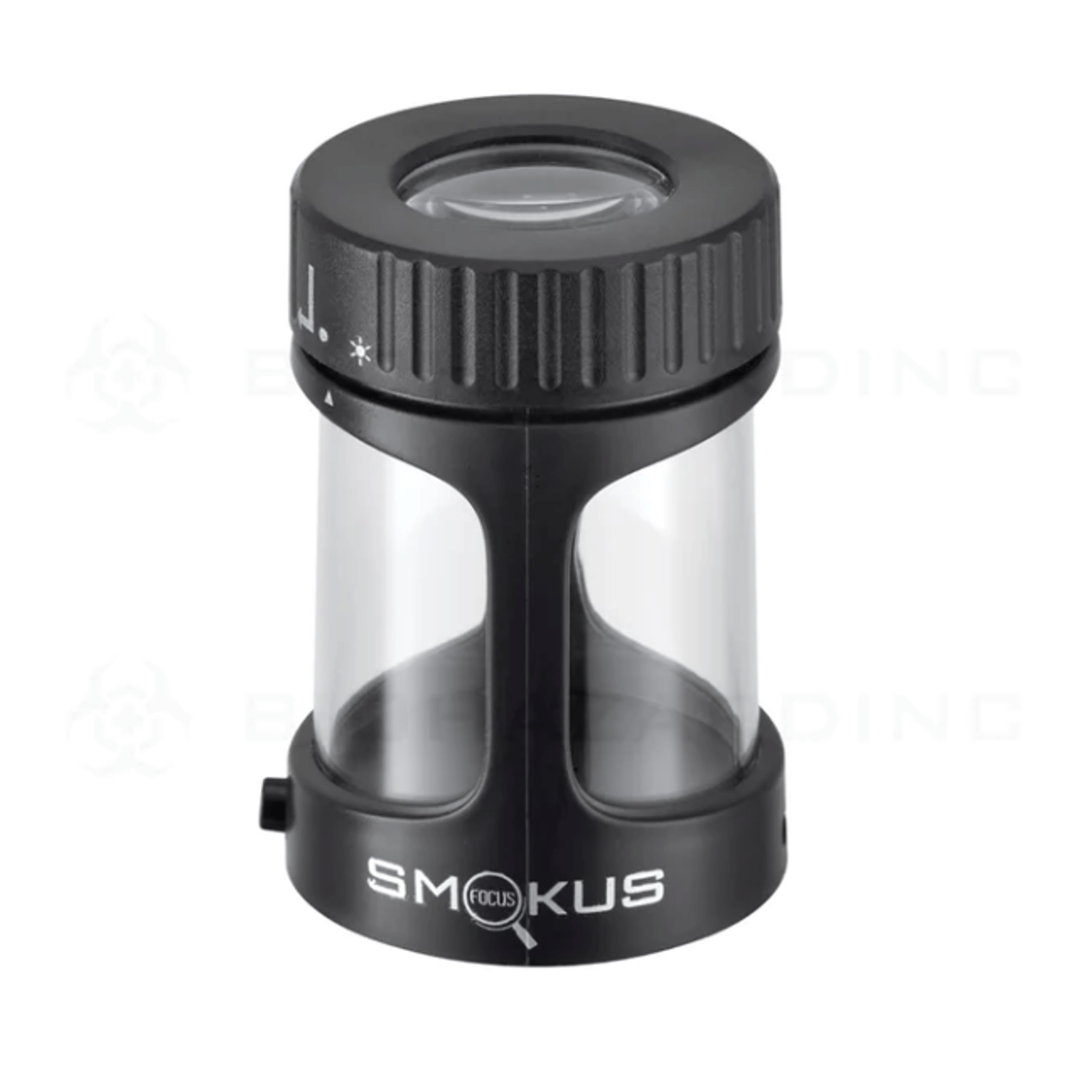 Glass Stash - Stash Jar with Rechargeable LED Light Smokus Focus - Biohazard - - $20 - Paraphernalia