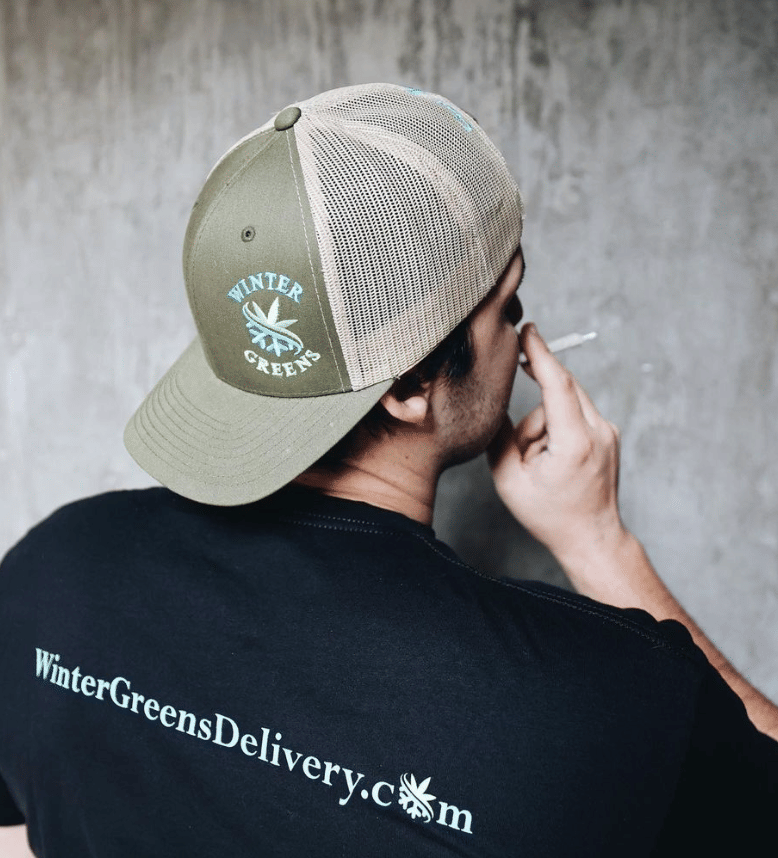 Winter Greens Embroidered Hat - Winter Greens - Army Green - $18 - Apparel