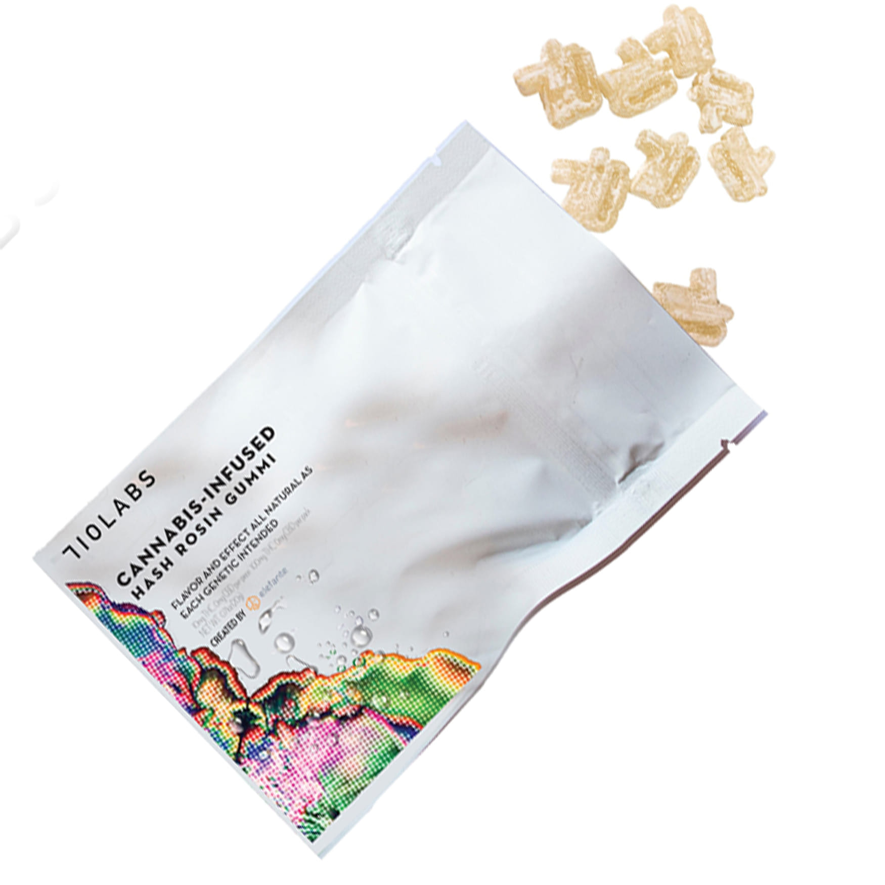 Upside Down Frown #5 (H) Hash Rosin Gummies - 710 Labs - Upside Down Frown #5 - $26 - Edibles