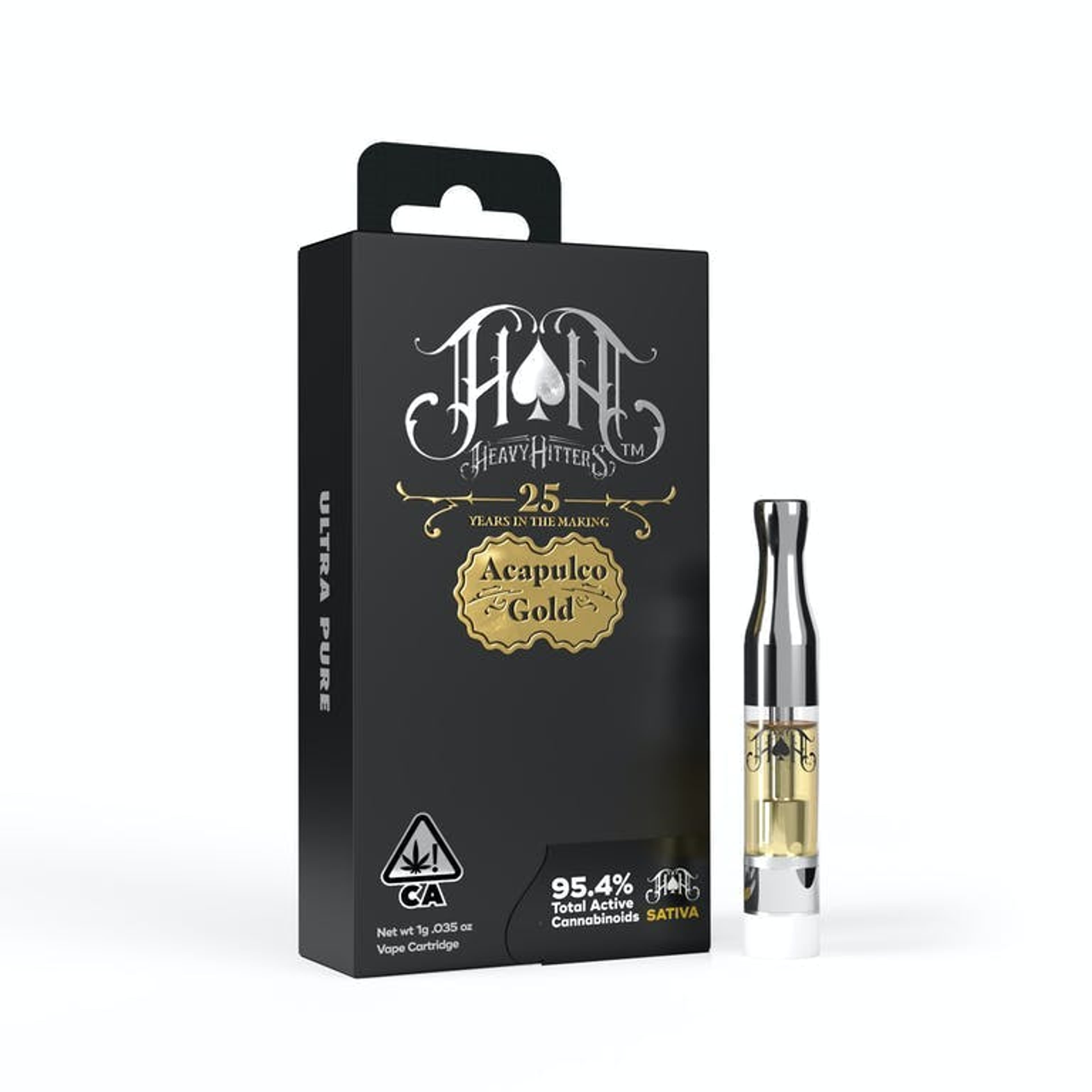 Acapulco Gold | Ultra Potent Cartridge - 1g - Heavy Hitters - - $50 - Cartridges / Pods