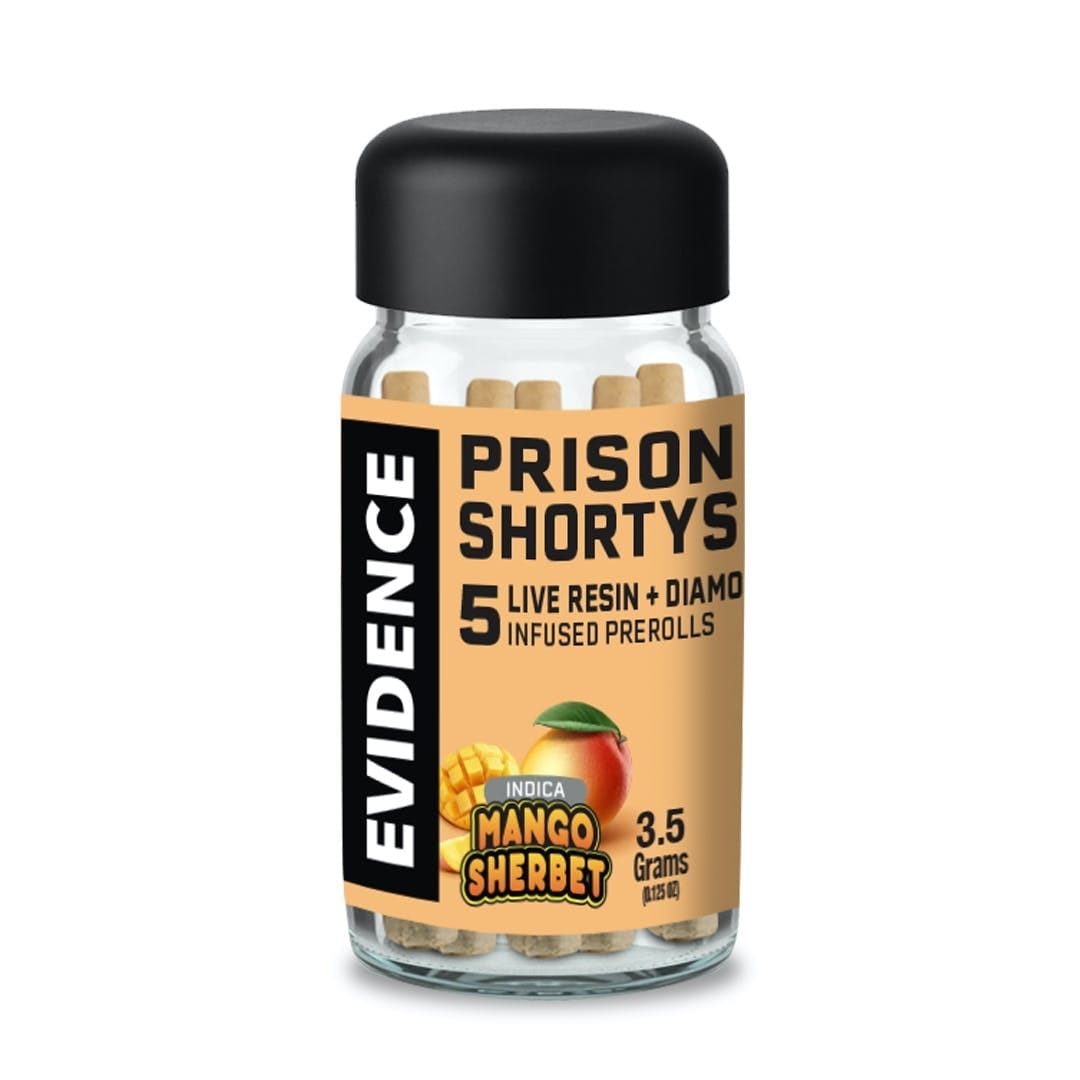 Evidence — Mango Sherbert Prison Shorty S