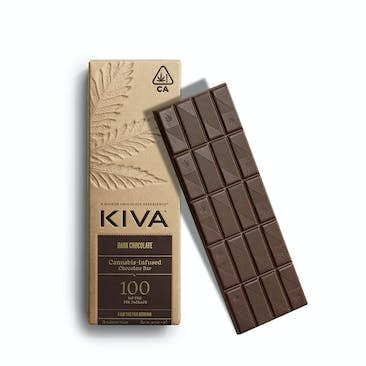 Dark Chocolate Bar 100mg