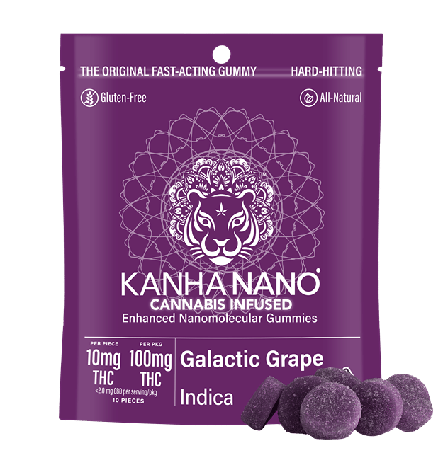 NANO Galactic Grape Gummies | 100mg