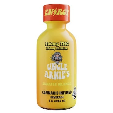 Sunrise Orange with Caffeine 100Mg 2oz Shot