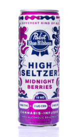Pabst Blue Ribbon - Midnight Berries 15mg Infused Seltzer - Pabst Blue Ribbon - Pabst Blue Ribbon - Midnight Berries 15mg Infused Seltzer - $8 - Beverages