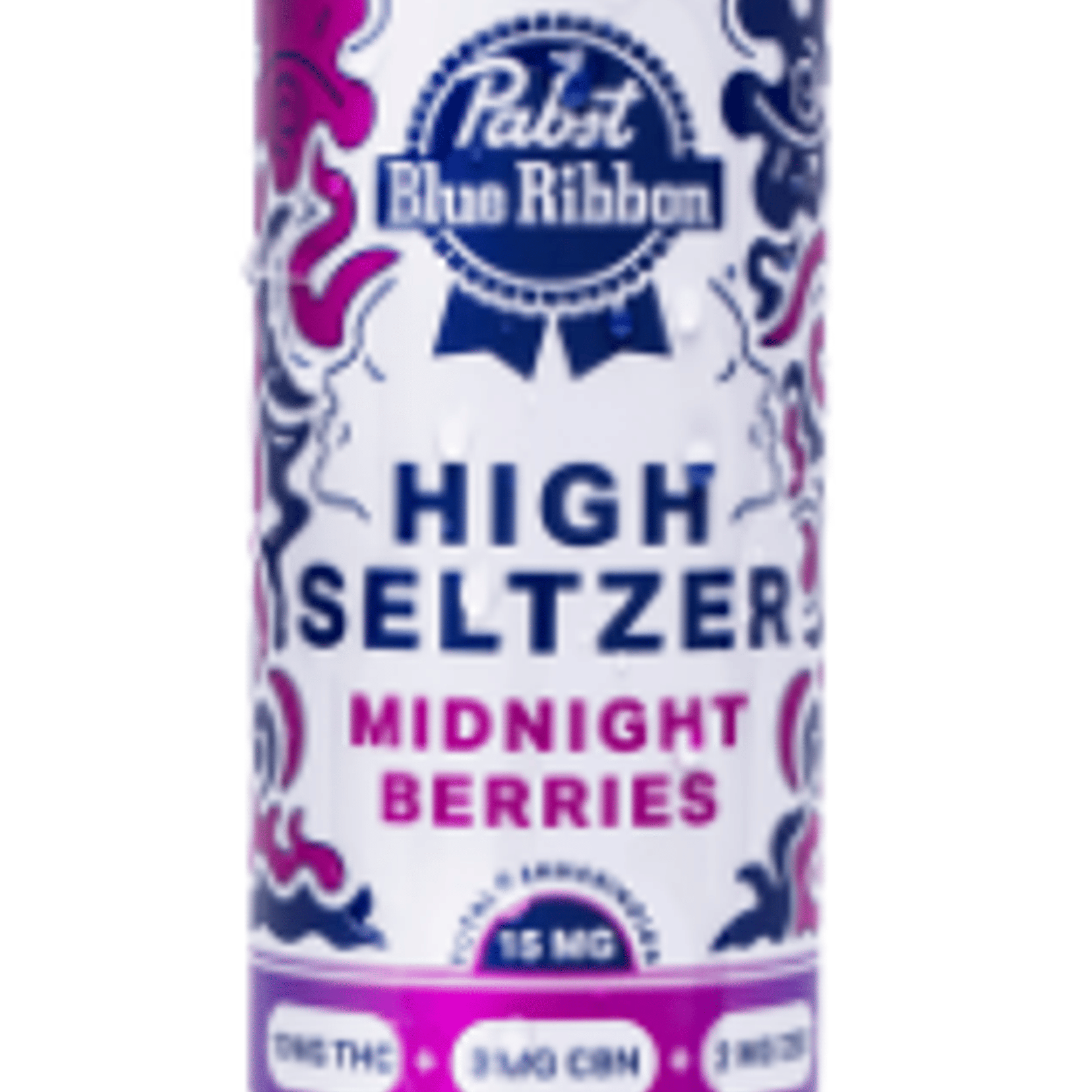 Pabst Blue Ribbon - Midnight Berries 15mg Infused Seltzer - Pabst Blue Ribbon - Pabst Blue Ribbon - Midnight Berries 15mg Infused Seltzer - $8 - Beverages
