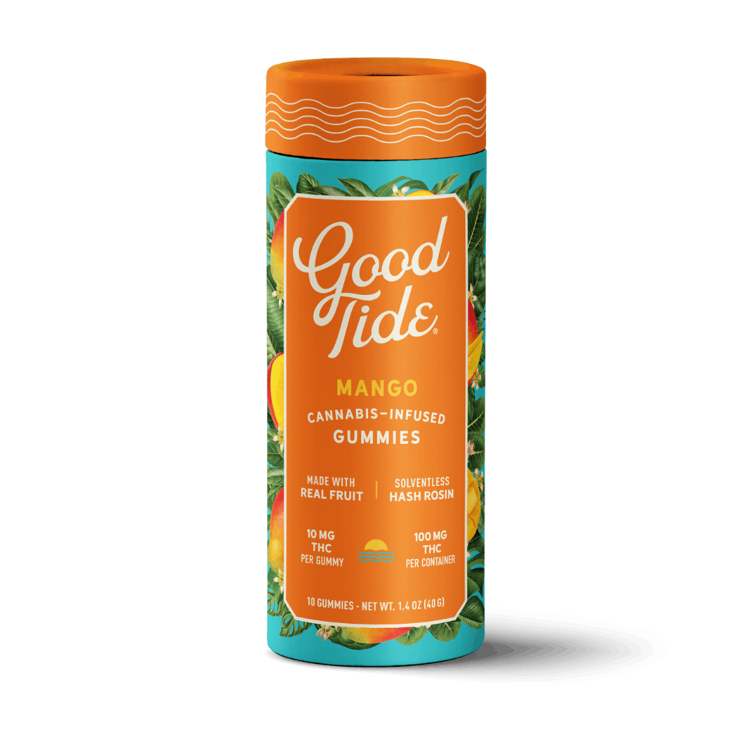 Mango Indica Gummies 100MG THC - Good Tide -  - $19.35 - Edibles