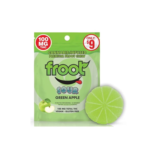 Sour Green Apple Chew 100mg