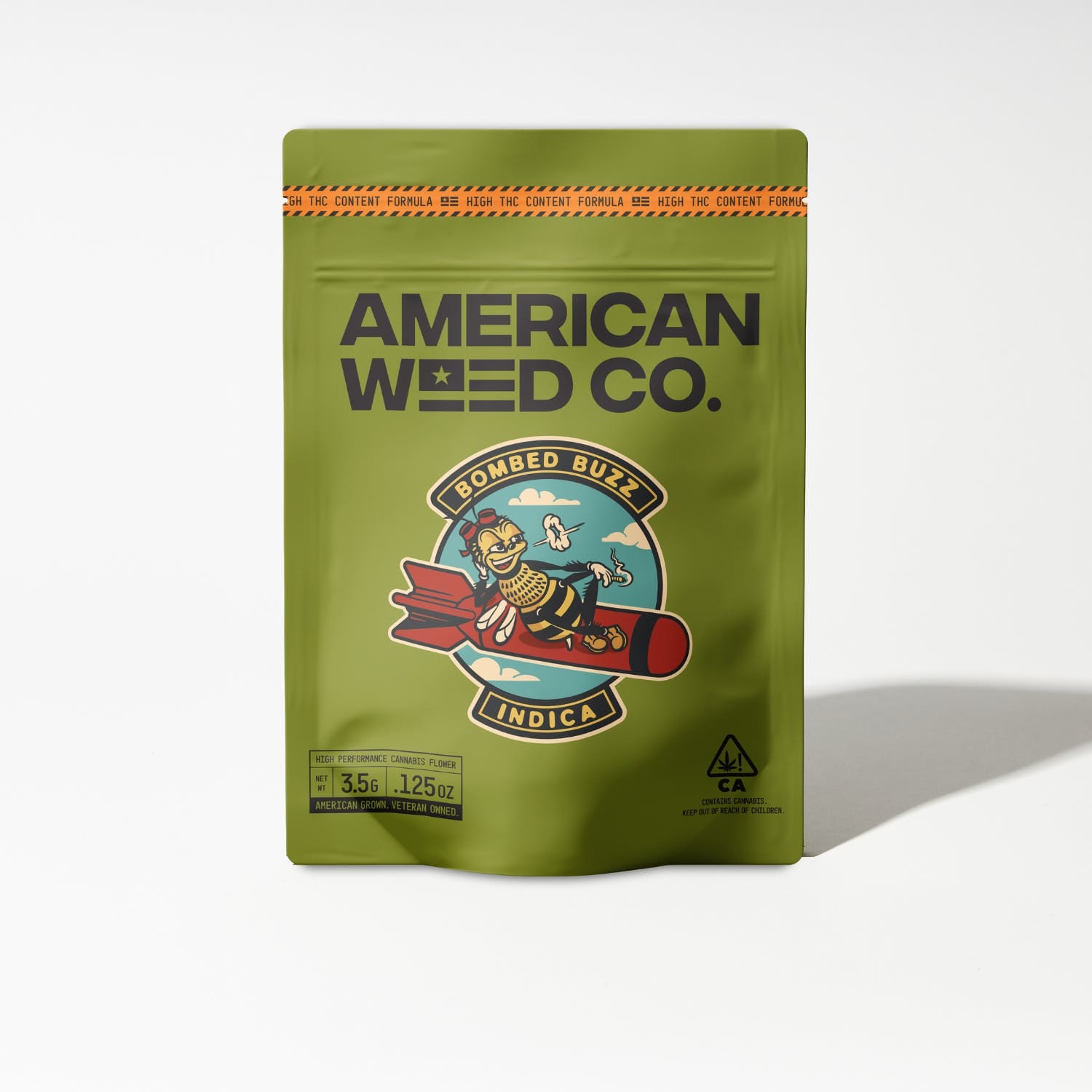 American Weed Co. Infused Eighth 3.5g - Watermelon Runtz (H) - $40.99 - Pre-Packaged Flowers