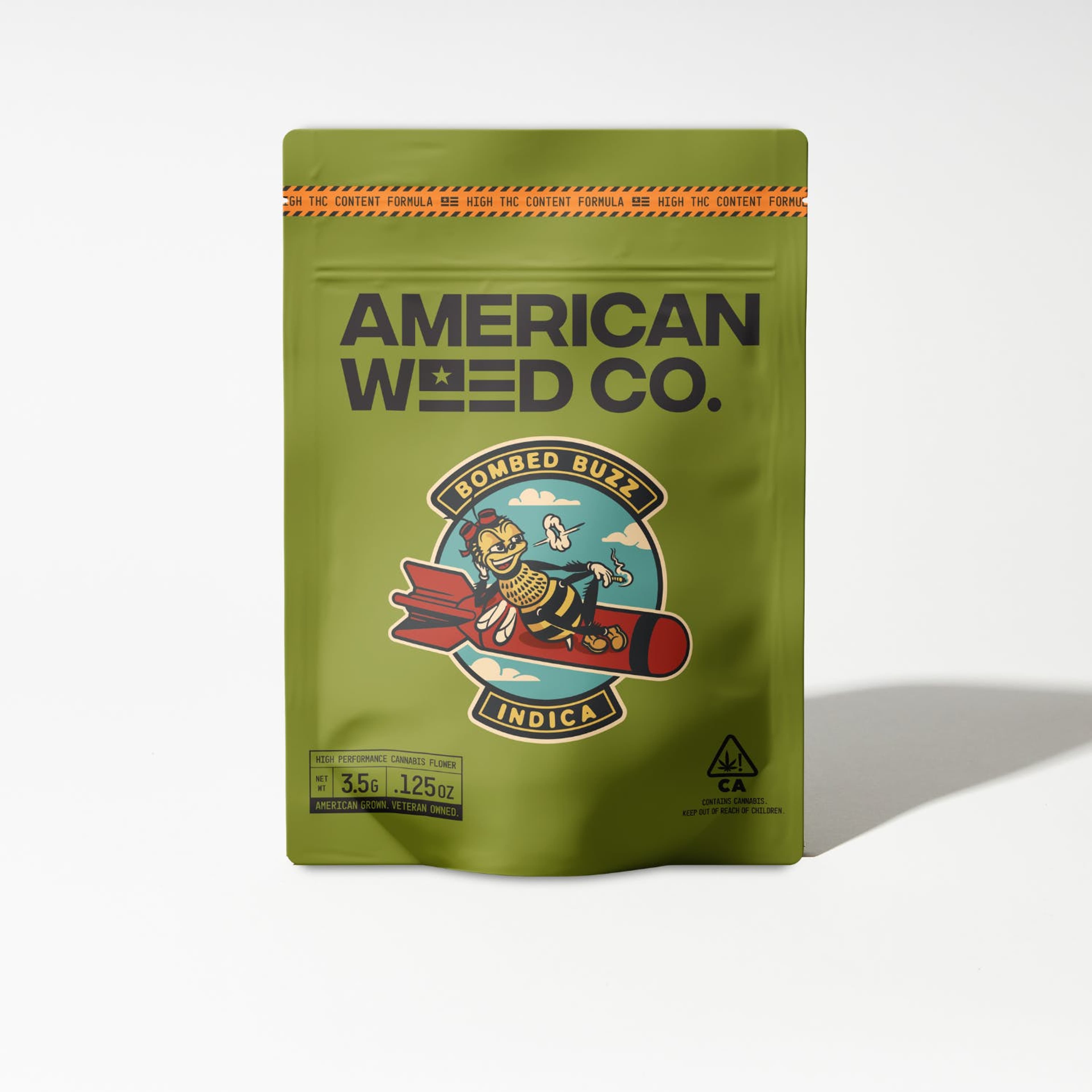 American Weed Co. Infused Eighth 3.5g - Watermelon Runtz (H) - $40.99 - Pre-Packaged Flowers