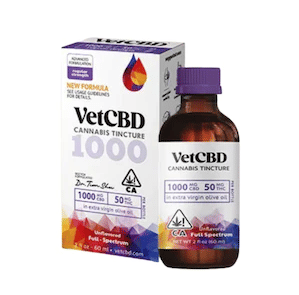 Regular Strength 1000mg CBD (60ml) - VetCBD -  - $70 - Pets