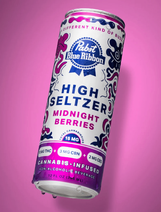 Pabst Blue Ribbon: Pbr - Midnight Berries High Seltzer