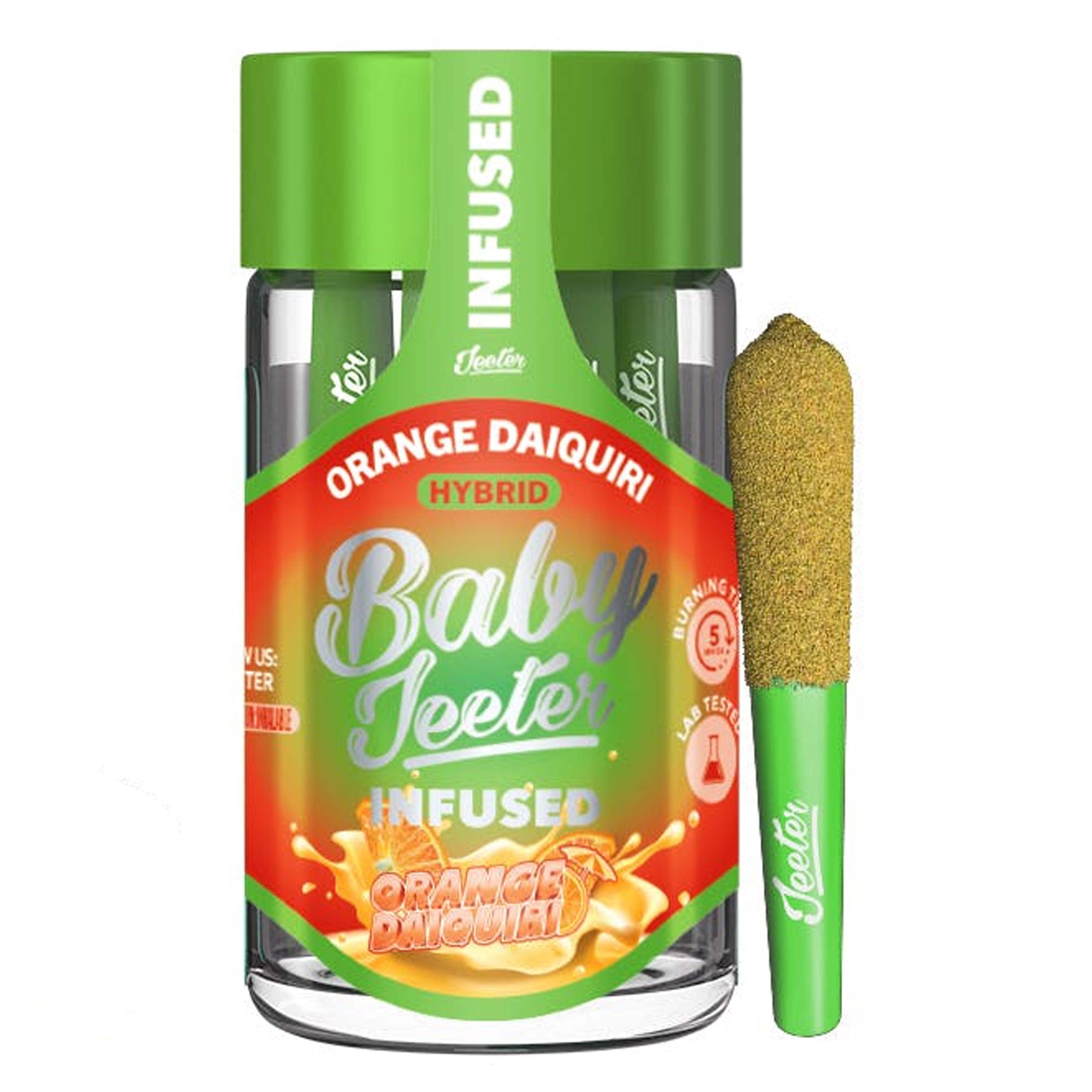 Orange Daiquiri  (H) Infused Baby 2.5g *SPECIAL PRICING* - Jeeter - Orange Daiquiri (H) - $30 - Prerolls