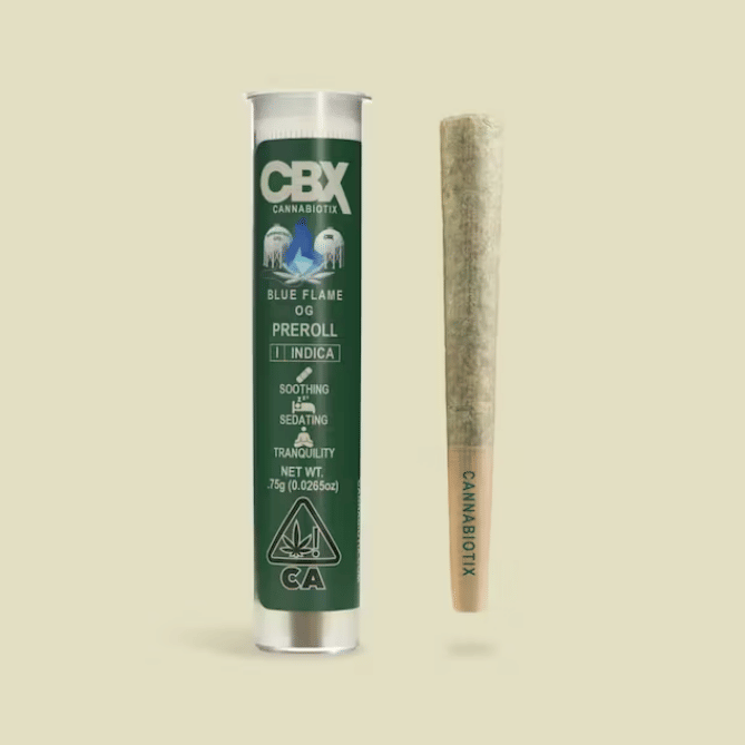 CBX - Blue Flame (I) OG Pre Roll |  .75g - Cannabiotix (CBX) -  - $13 - Pre-Rolls