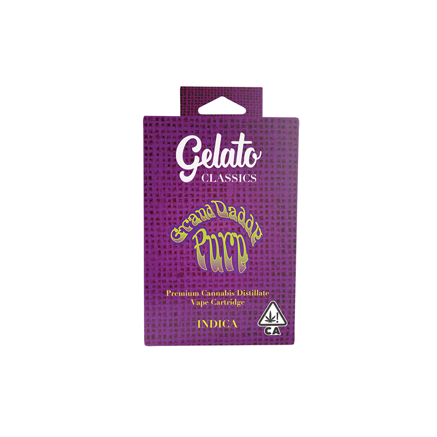 Gelato — Grand Daddy Purp Classics Vape Cartridge 1g