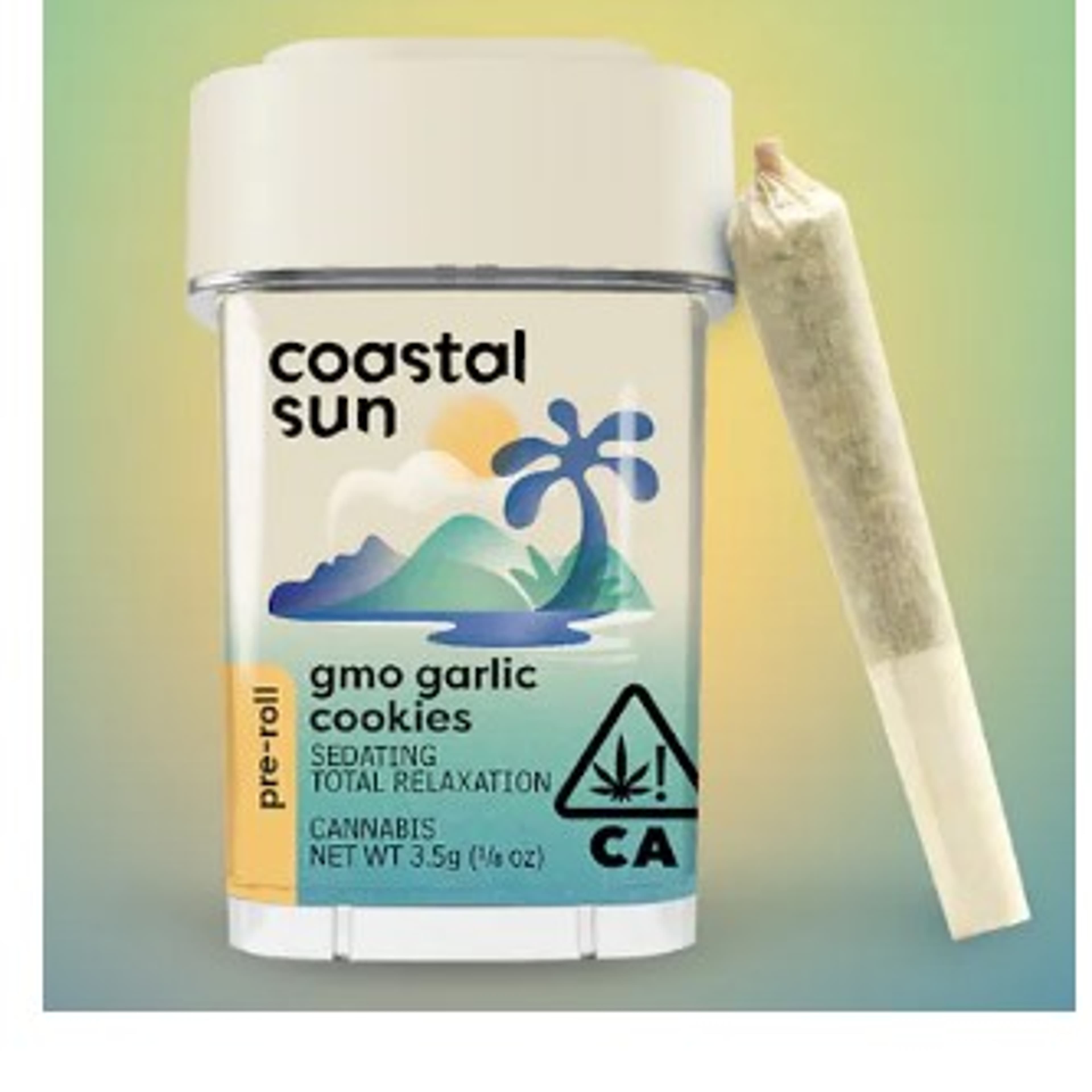 GMO Garlic Cookies 10PK Prerolls - Coastal Sun - - $14.40 - Preroll