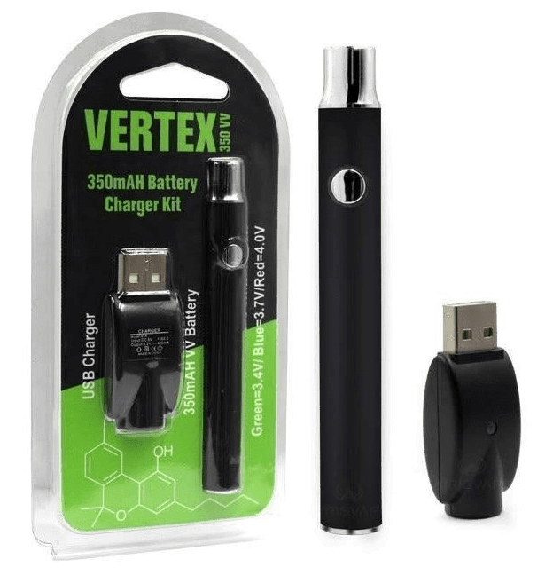 Universal Vape Battery - Black - Vertex -  - $19.88 - Vape Batteries