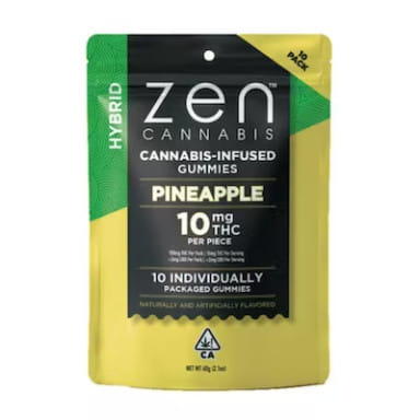 Pineapple Hybrid Gummy 100mg