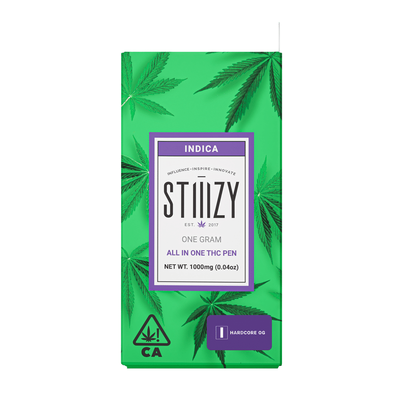 STIIIZY - AIO Hardcore OG Disposable 1g - Stiiizy - STIIIZY - AIO Hardcore OG Disposable 1g - $35 - Disposable