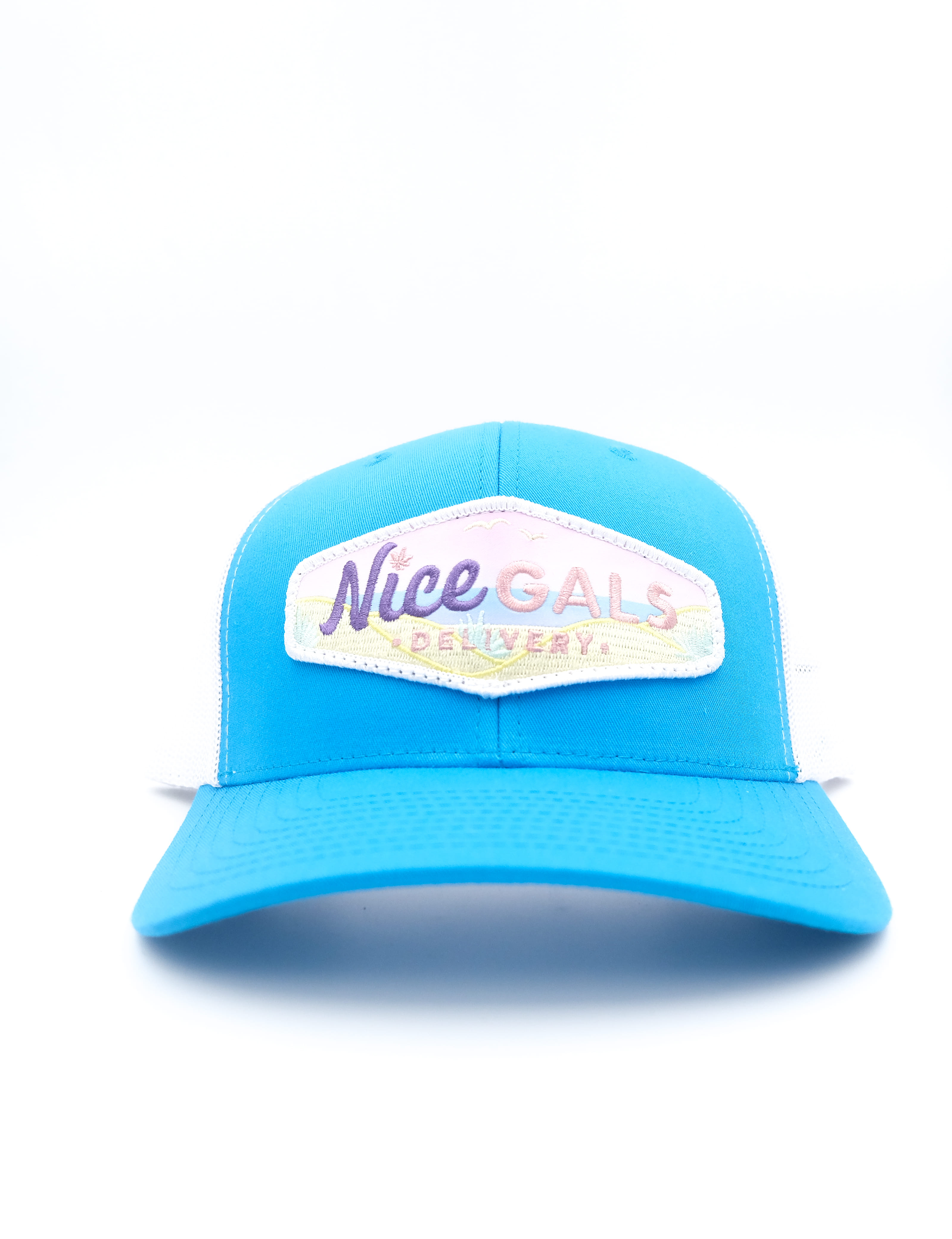 Tommy Breeze x Nice Gals Collab Hat - Teal/White - A Nice Guys Production - Hat - $30 - Apparel