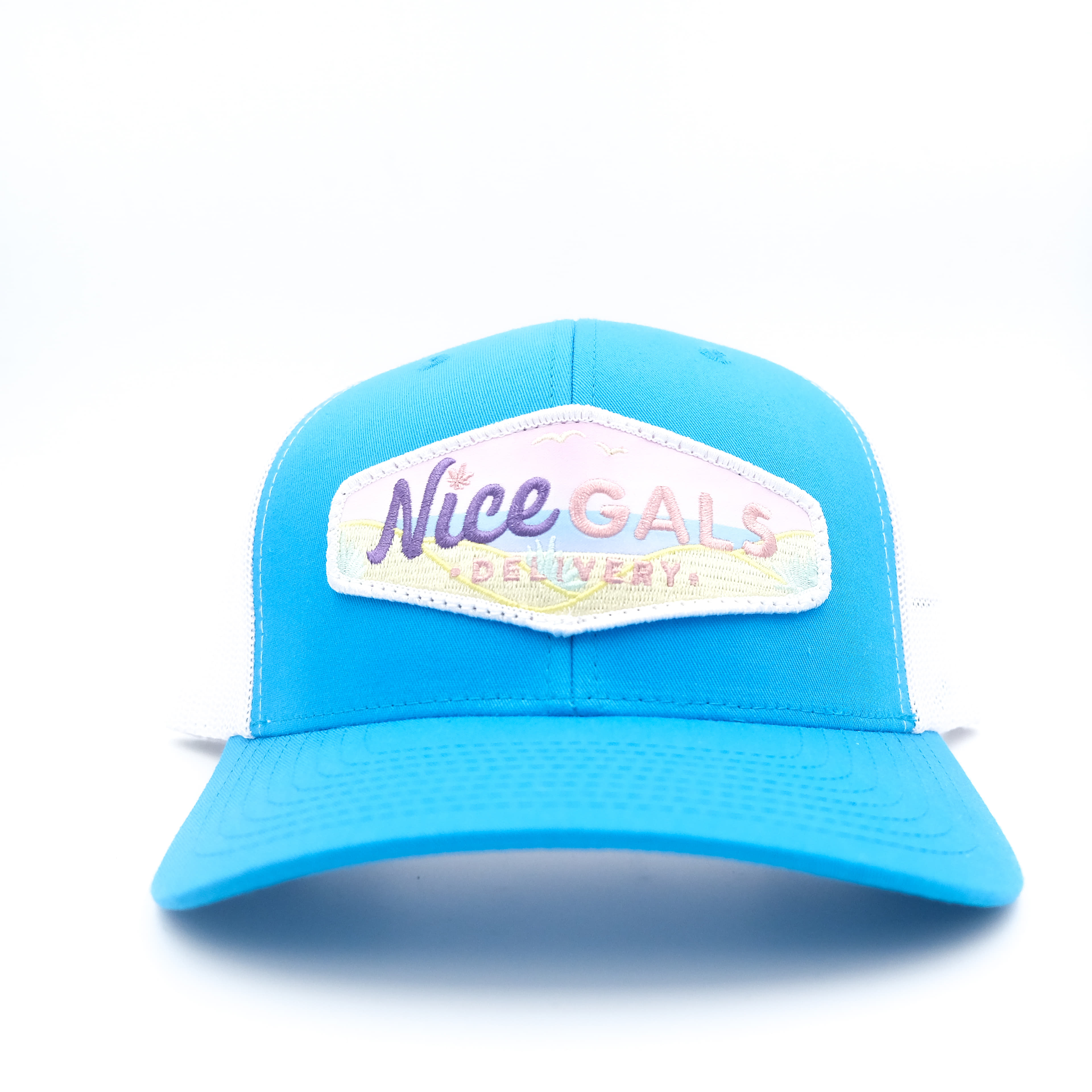 Tommy Breeze x Nice Gals Collab Hat - Teal/White - A Nice Guys Production - Hat - $30 - Apparel