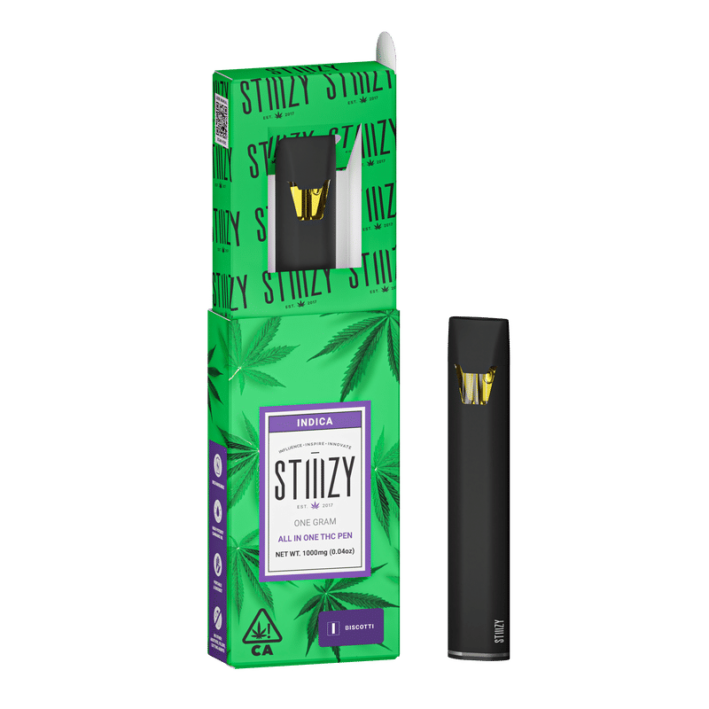 STIIIZY - AIO Biscotti Disposable 1g - Stiiizy - STIIIZY - AIO Biscotti Disposable 1g - $35 - Disposable