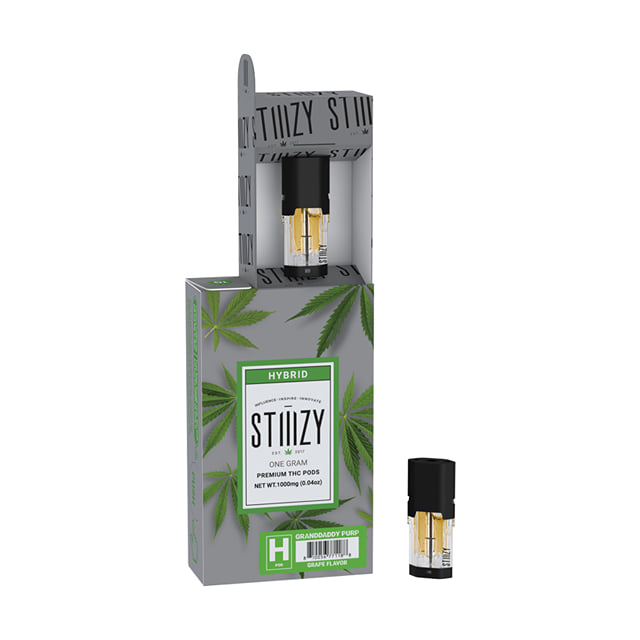 Stiiizy Pod - Granddaddy Purp (Grape Flavor) (1g Hybrid)