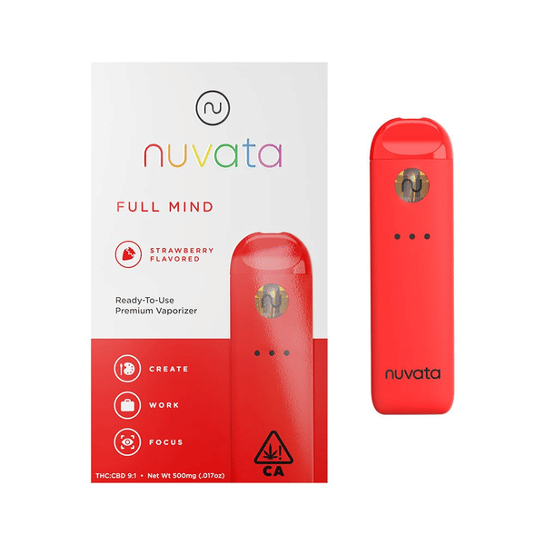 STRAWBERRY Full Mind AIO - Nuvata -  - $31.25 - Vaporizer