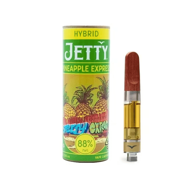 Jetty: Pineapple Express | High THC Cartridge - 1g - Jetty Extracts -  - $35 - Cartridges / Pens