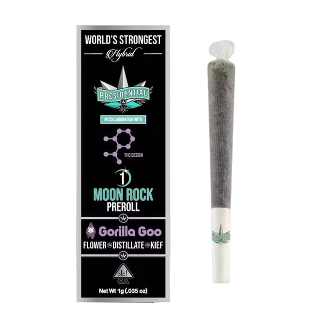 Gorilla Goo Moon Rock Preroll 1g