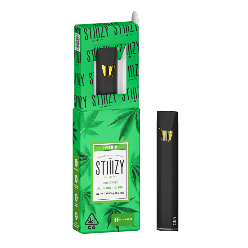 STIIIZY - AIO Blue Burst Disposable 1g - Stiiizy - STIIIZY - AIO Blue Burst Disposable 1g - $35 - Disposable