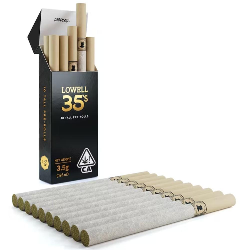 $31.24 Lowell Dreamweaver 35's 10 pack 3.5g - Lowell -  - $22.50 - Pre-Rolls