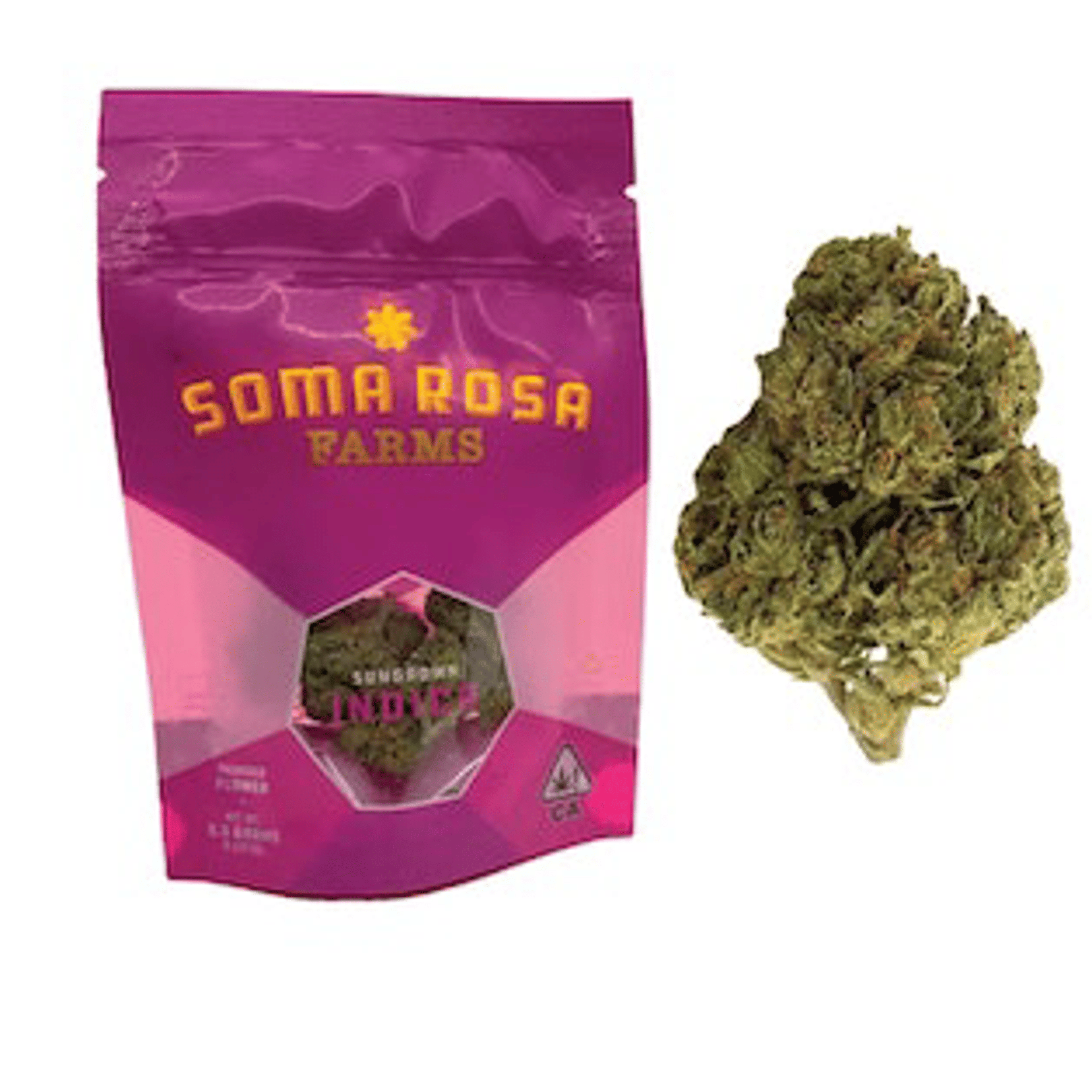 Pave Flower 3.5G - Soma Rosa - - $20 - Flower