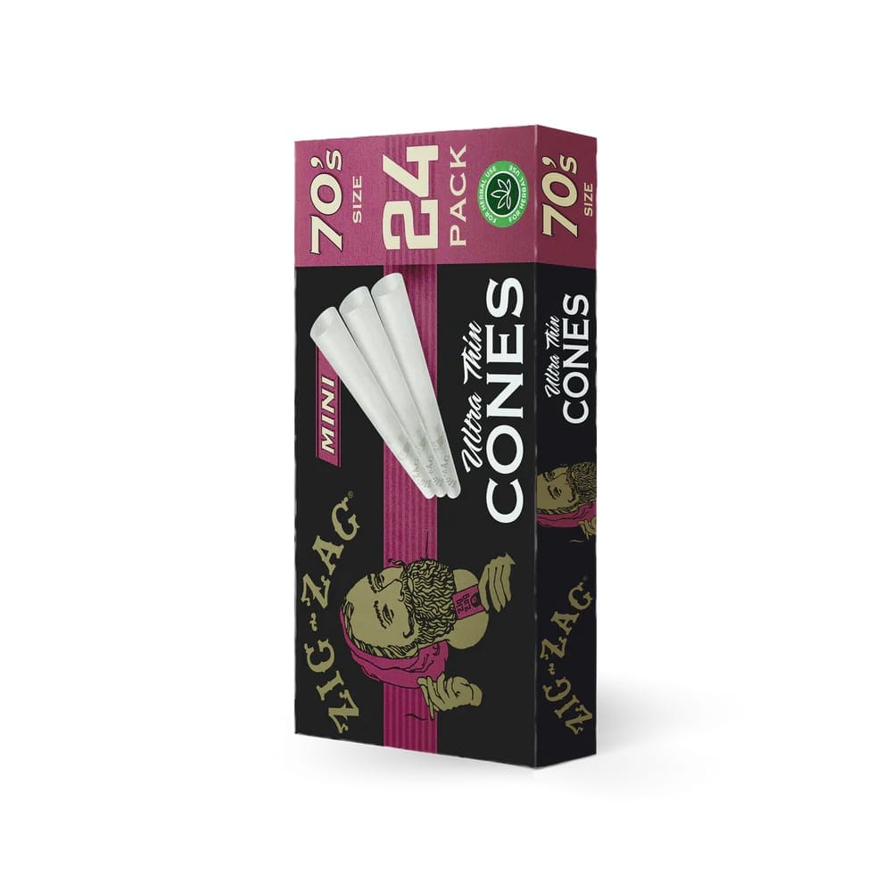 Zig Zag '70's Mini Ultra Thin Cones 24pk - Zig Zag -  - $7.49 - Non-Cannabis