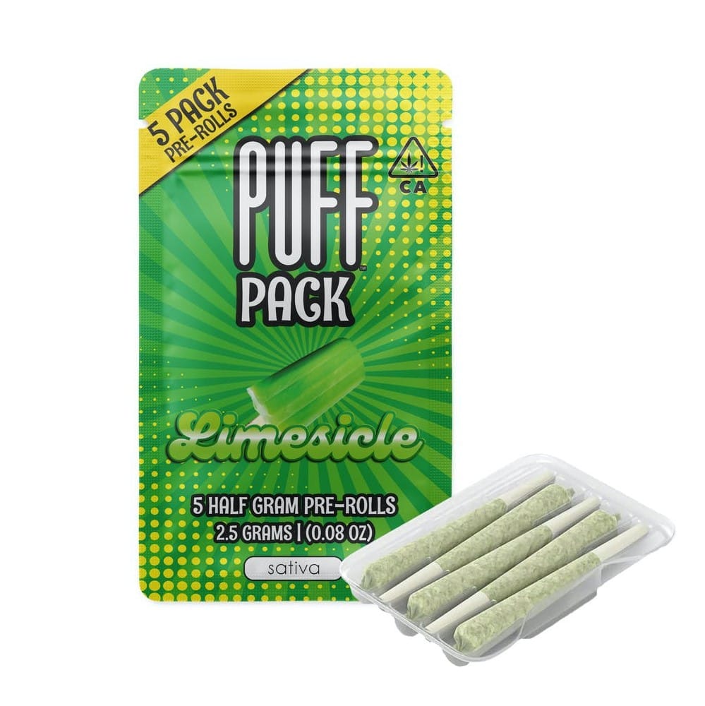 Limesicle | Pre-Rolls (5-Pack) [2.5g] - PUFF -  - $16 - Pre-Rolls