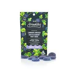 Chill | Sour Blackberry Fruit Chews - 100mg - Smokiez Edibles -  - $17 - Edibles
