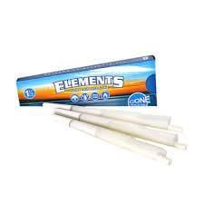Papers | Ultra Thin Rice Cones 1.25" 6pk - Elements -  - $3 - Paraphernalia