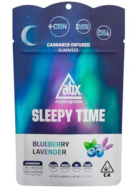 Absolute Xtracts — Abx Sleepy Time Blueberry Lavender Bag