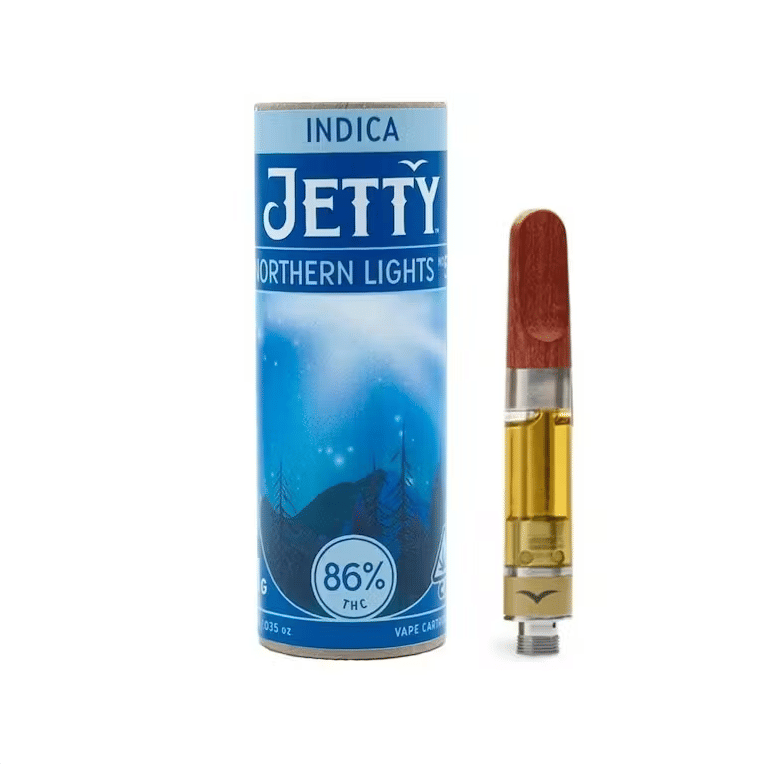 Jetty: Northern Lights #5 | High THC Cartridge -  1g - Jetty Extracts -  - $35 - Cartridges / Pens