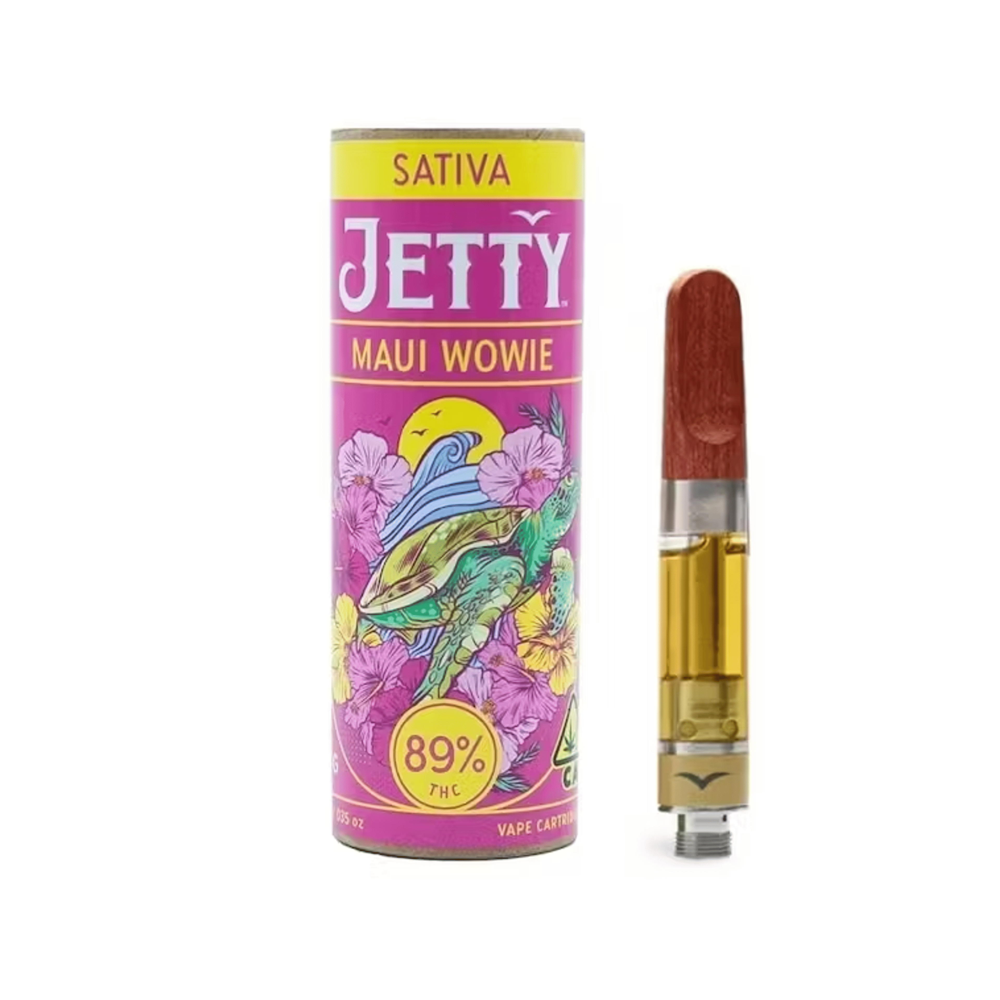 Jetty: Maui Wowie | High THC Cartridge - 1g - Jetty Extracts - - $35 - Cartridges / Pens