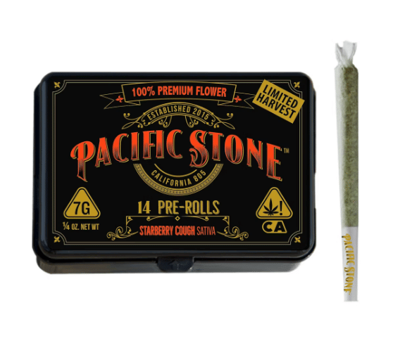 Pacific Stone: Starberry Cough Sativa 14 Pack Pre-Rolls - Pacific Stone -  - $56 - Pre-Rolls