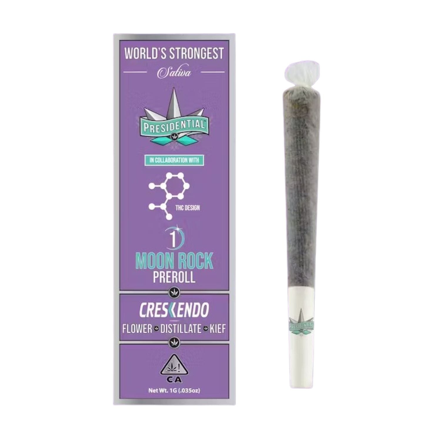 Crescendo Moon Rock Preroll 1g - Presidential -  - $15.24 - Preroll