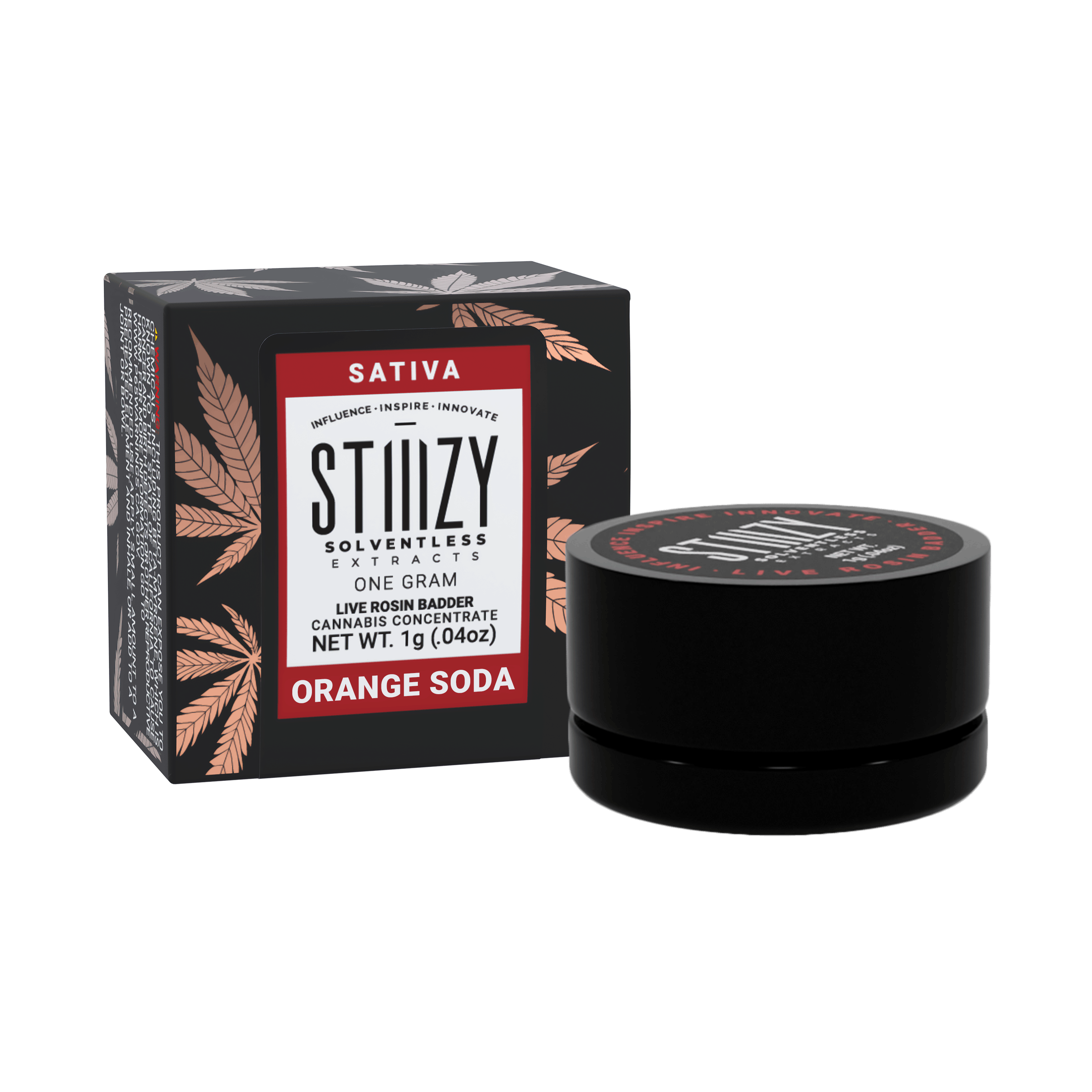 STIIIZY - Live Rosin Badder Orange Soda 1g - Stiiizy - STIIIZY - Live Rosin Badder Orange Soda 1g - $60 - Concentrate