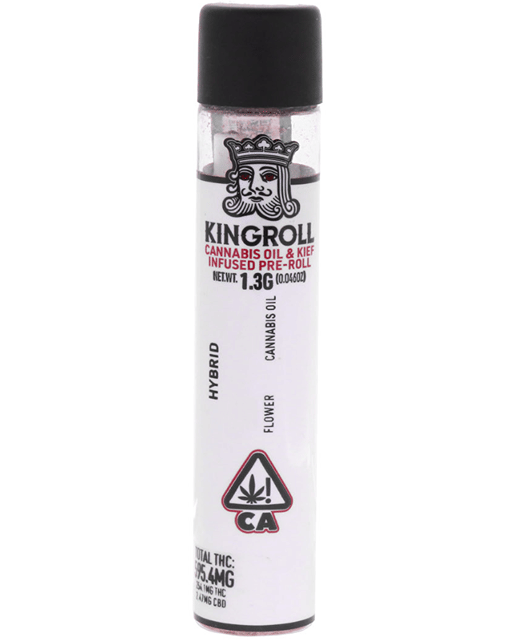 KingRoll | 1.3g - White Widow x Strawberry Fields - Infused Pre-Roll - Hybrid