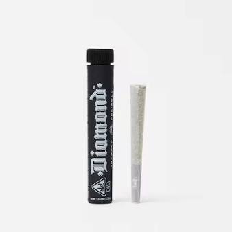 Raspberry Cough 1g Infused Diamond Pre Roll