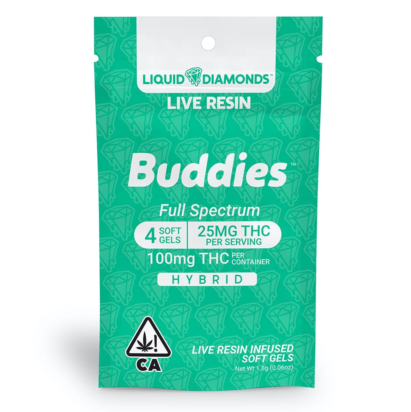 4 Count (25mg) Buddies Capsules **SPECIAL PRICING** - Buddies - 4 Count (25mg) Buddies Capsules - $5.20 - Capsules