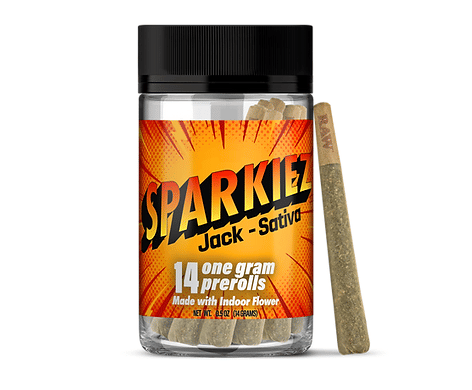 Jack Sativa Preroll 14pk - Sparkiez -  - $35 - Preroll